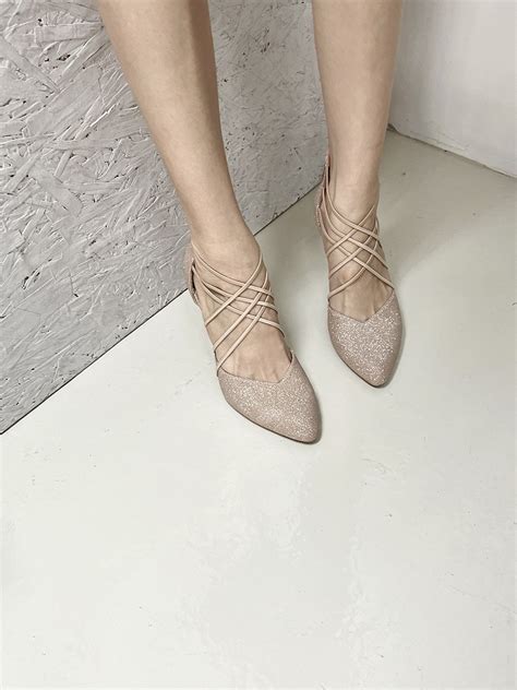 ROXXY Criss Cross Pumps NUDE LUILUI