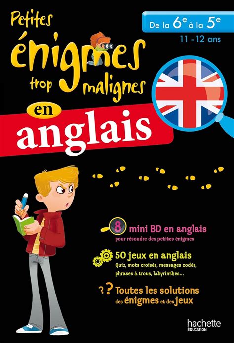 Petites Nigmes Trop Malignes En Anglais De La E La E Robinson