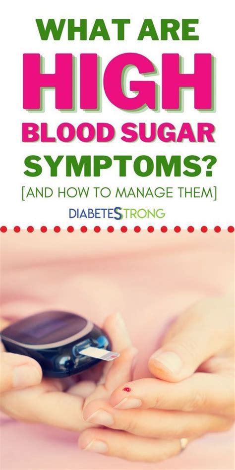 What are blood sugar symptoms | High blood sugar symptoms, Blood sugar symptoms, High blood sugar