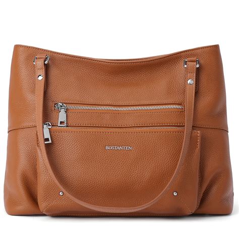 BOSTANTEN Women Handbag Leather Designer Satchel Pures Soft Hobo Bags ...