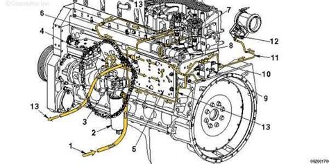 A Detailed Diagram Of The Fuel System In Cummins Qsx Engine