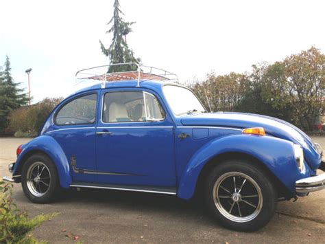 Seller Of Classic Cars 1972 Volkswagen Beetle Classic Blueblack