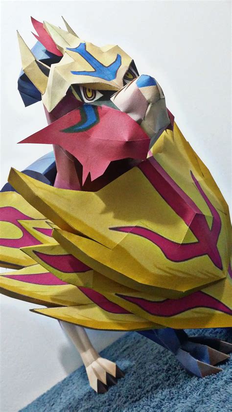 Pokemon Papercraft Zamazenta By Guillermomate On Deviantart