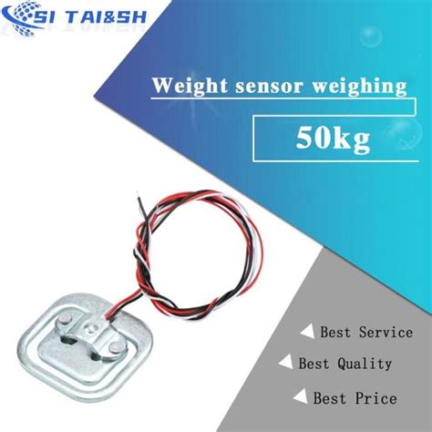 50kg Body Load Cell Weighing Sensor Resistance Strain Half Bridge Total Weight Scales Sensors