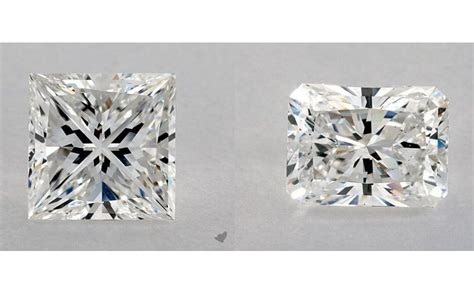 Princess Cut vs Radiant Cut Diamond - DiamondBuild.co.uk