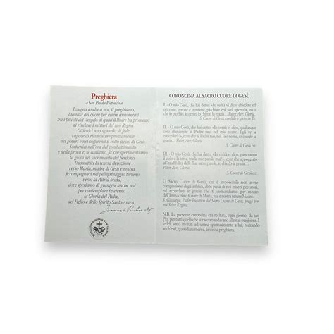 Padre Pio Holy Card - St. Pio vintage Prayer Card – Catholically