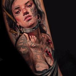 Artista Del Tatuaje Andrey Kolbasin Saint Petersburg Russia Inkppl