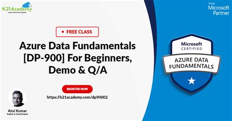 FREE Class Azure Data Fundamentals DP 900 For Beginners Demo Q A