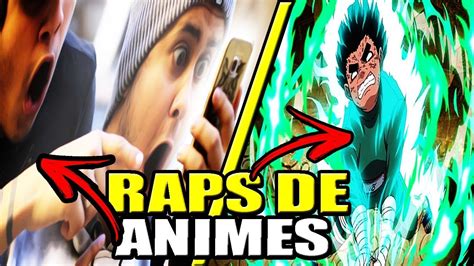 Os Melhores Raps De Anime Do Canal 7 Minutoz Youtube