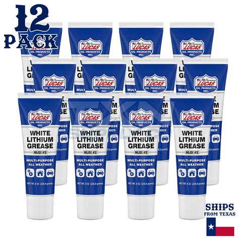 Lucas Oil Multi Purpose White Lithium Grease Oz Pack