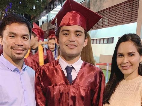 LOOK Manny And Jinkee Pacquiao S Eldest Son Graduates From High School