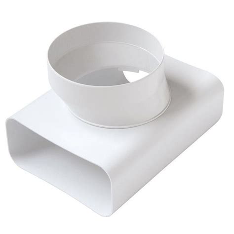 T Coude Vertical De Tube Ventilation Rectangulaire X Mm Tube