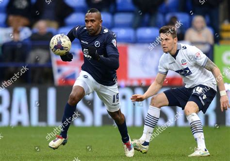 Millwalls Ricardo Fuller Competes Boltons Paddy Editorial Stock Photo