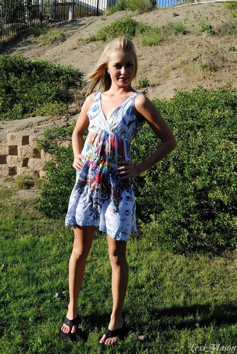 Pictures Of Lexi Mason Giving You Her Incredibly Tight Pussy Outside Porn Pictures XXX Photos