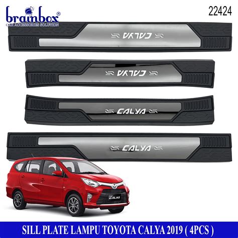 Jual Sill Plate Samping Lampu Led Toyota Calya Plastik Sillplate