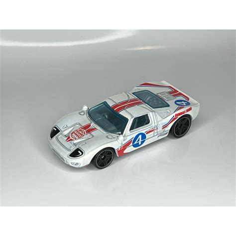 Hot Wheels Ford GT Gumball Branco Shopee Brasil
