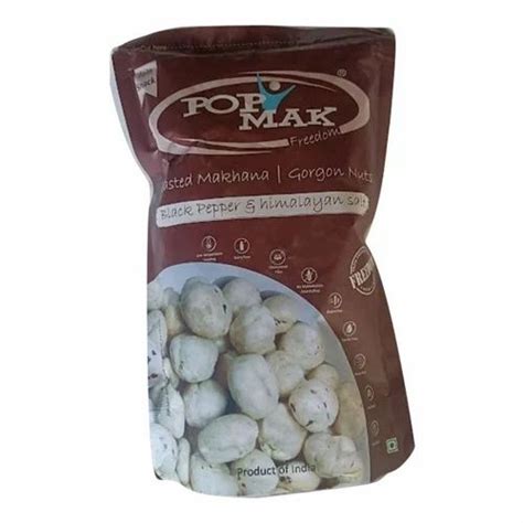 Popmak Black Pepper Roasted Makhana Packaging Size 80g At Rs 140