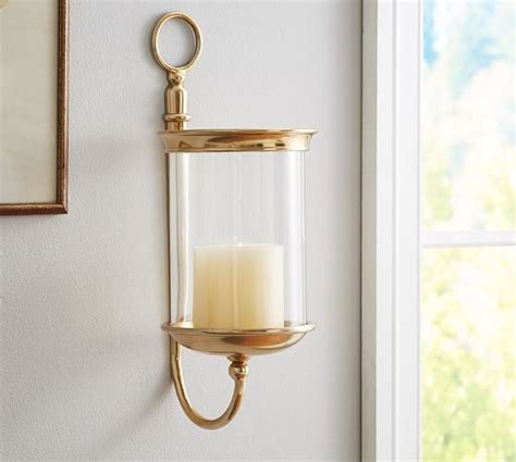 Arlington Wall Mount Hurricane Candle Holder Pottery Barn