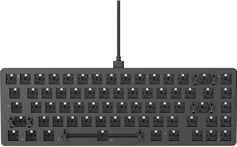 Glorious GMMK Barebone Mechanical Gaming Keyboard Compact Pin Hot Swapping Aluminum