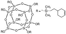 八 2 4 环己烯基 乙基二甲基硅氧基 取代的PSS PSS Octa 2 4 cyclohexenyl