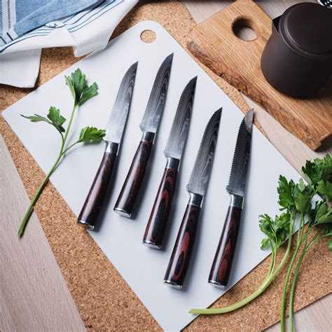 Serrated Steak Knife Set | Seido Knives