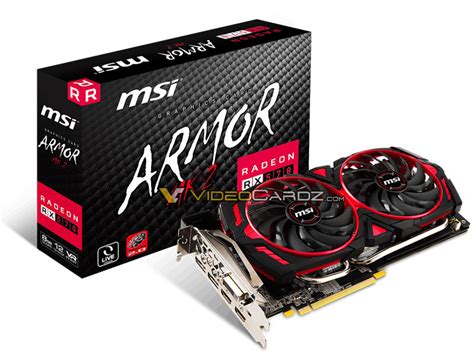 Msi Radeon Rx 570 Armor Mk2 Graphics Card Pictured Techpowerup