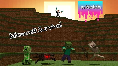 Minecraft Survival Ep 3 Incepem Baza YouTube