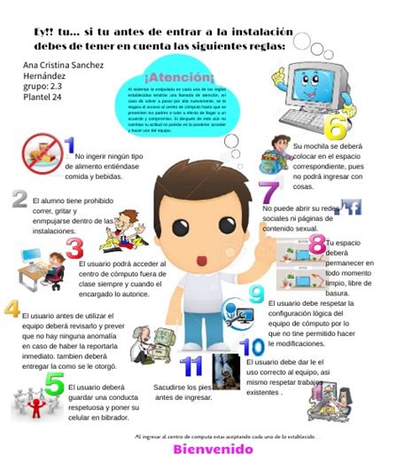 reglamento del centro de computo - Copy | Genially 