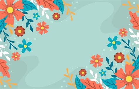 Spring Flower Border Vector Art, Icons, and Graphics for Free Download