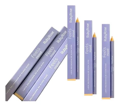 Lápiz delineador de ojos Nude Feels Ruby Rose con efecto mate de color beige MercadoLibre
