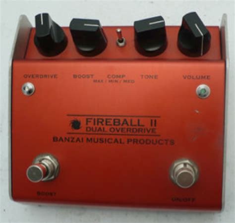 Fireball II Dual Overdrive Effects Freak