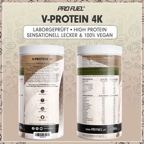 Profuel V Protein K Choco Milk Veganes Proteinpulver Aus