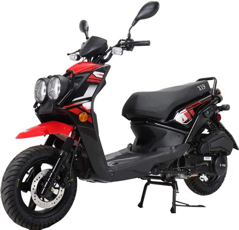 X Pro 150cc Gas Moped 150cc Adult Bike With 12 Aluminum Wheels