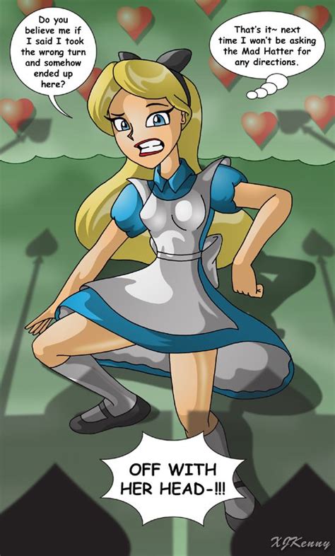 Alice Back In Wonderland By Xjkenny On Deviantart Alice In Wonderland