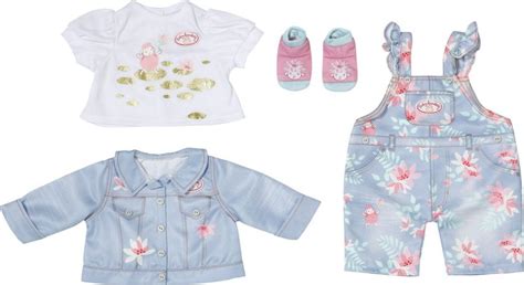 Foto Doplněk pro panenku Baby Annabell Džínové oblečení Deluxe 43 cm ...