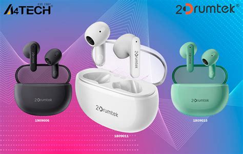 A4Tech 2Drumtek B20 – TWS-наушники с гибридными мембранами