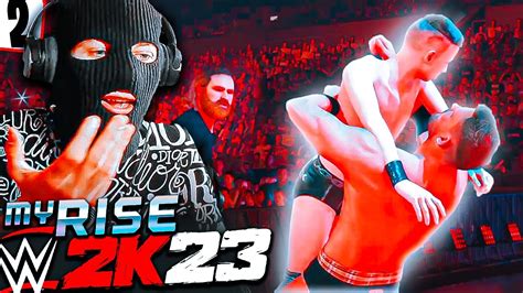 Wwe 2k23 Myrise The Lock КАРЬЕРА ПРОХОЖДЕНИЕ Часть 2 ССЫКУН СЭМИ ЗЕЙН