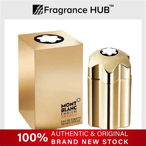 Original Mont Blanc Emblem Absolu Edt Men Ml Shopee Malaysia