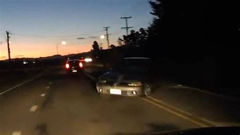 Shocking Dashcam Footage Captures Head On Crash On New Zealand Road