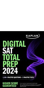 Amazon Digital SAT Prep Plus 2024 Prep Book 1 Realistic Full