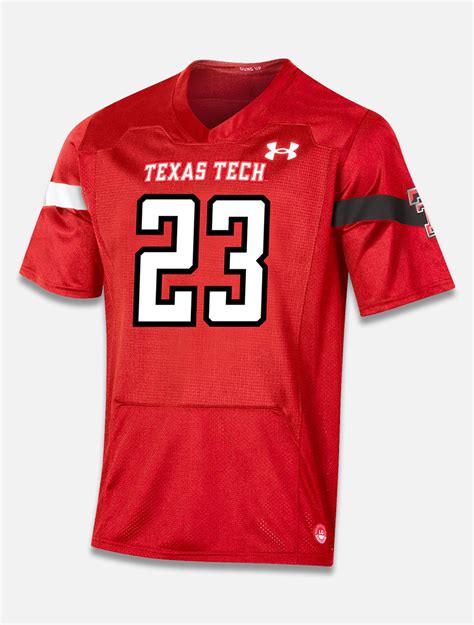 Texas Tech Red Raiders Under Armour "Sideline 2020" Football Jersey