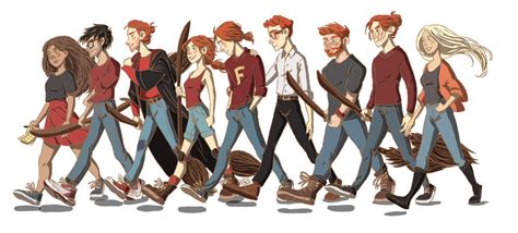 The Weasley family favourites by HikariNamikaze on DeviantArt