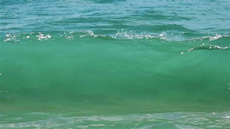 Green Background Ocean Stock Video Footage for Free Download