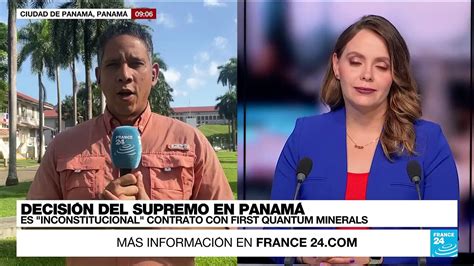 Informe Desde Ciudad De Panam Declaran Inconstitucional Contrato