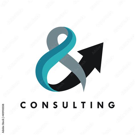 Vetor De Ampersand Logo Symbol Consulting Logo Exclusive Design