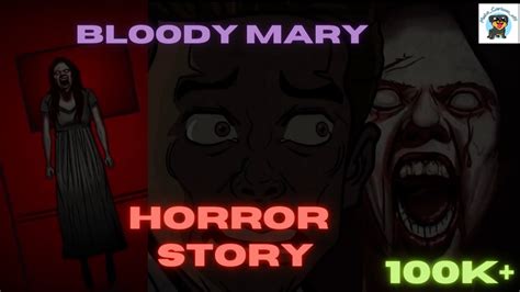 Bloody Mary Horror Story Moral Story Hindi Kahaniya Make Cartoon