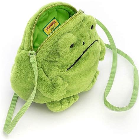 Ricky Rain Frog Kikker Tas Jellycat In 2024 Cute Bags Bags Cute