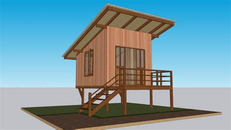 Cottage Kayu 3d Warehouse