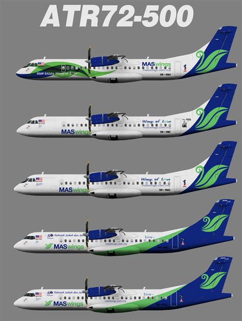 MASWings ATR 72 500 600 Juergen S Paint Hangar