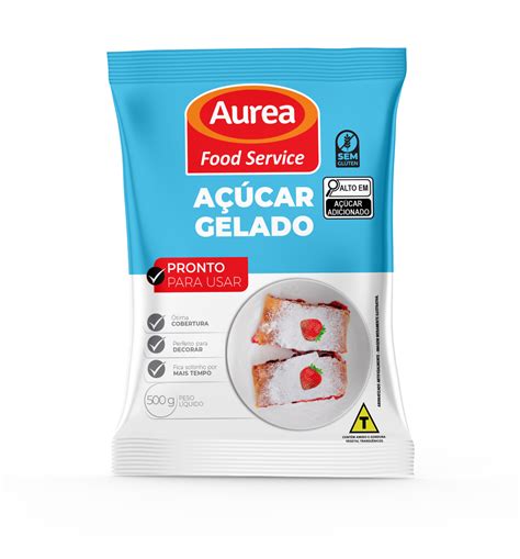 Açucar Gelado 500g Aurea Alimentos